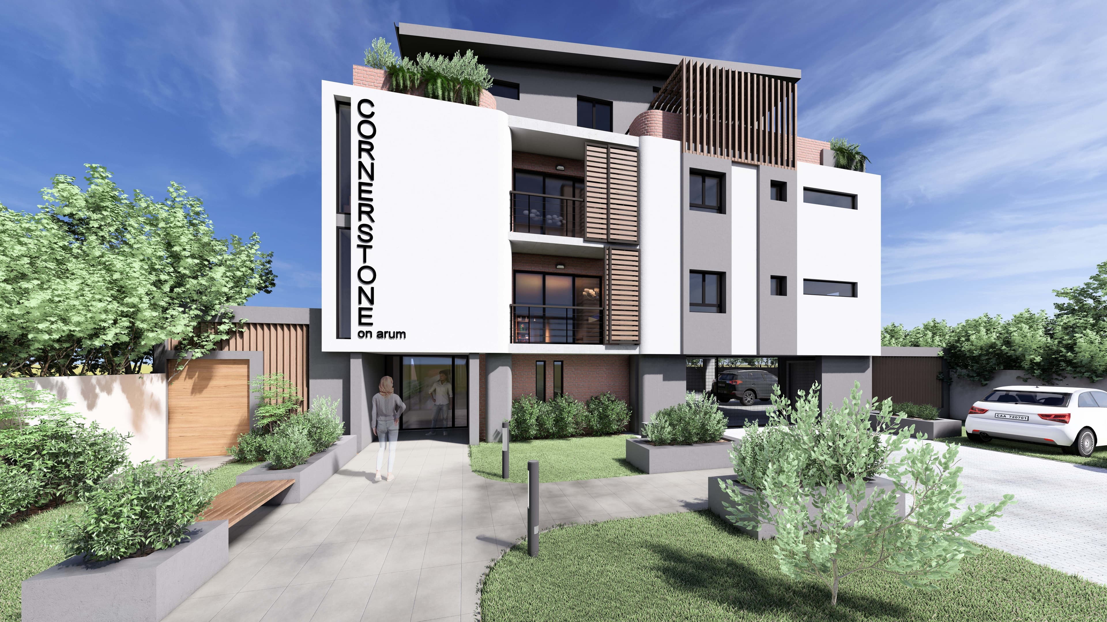 Cornerstone on Arum - Modern apartment building